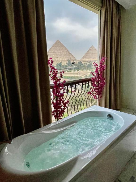 Unique Pyramids Boutique Inn Kafret el-Gabal Εξωτερικό φωτογραφία